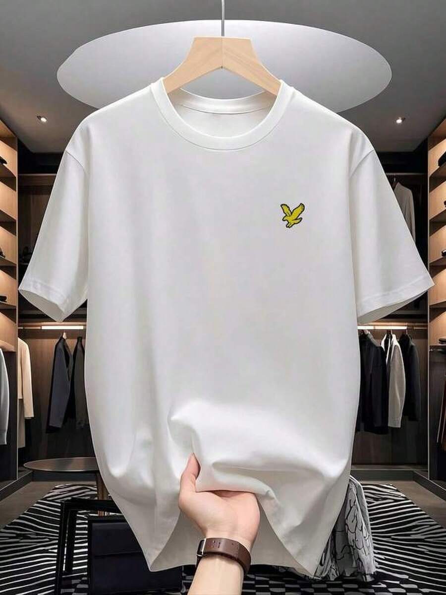 Men Outdoor Tees & Tanks - White - View 1