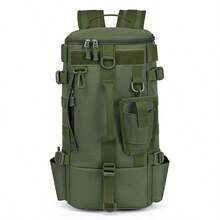 Multifunktionaler Angeltagesrucksack, ausgestattet mit Angelrutenthalter, kann Angelausrüstung verstauen, geeignet für MOLLE-System, geeignet für Camping, Wandern und andere Outdoor-Aktivitäten - Verschiedenfarbig - Übersicht 5