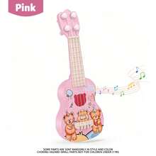 UINLE Baby 1pc Children's Music Guitar And Ukulele Toy Set - STEM Educational Game Instrument, Mini Musical Instrument, Handheld Early Learning And Creative Music Toy, Sensory Learning Toy, Interactive Game For Boys And Girls, Educational Computer Toy Gift - Multicolor - View 10