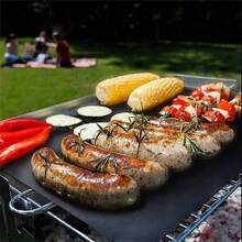 15X Non Stick Oven Mat/Barbecue Mat, Essential For Spring Outing, Camping, Picnicking, Barbecue, Non Stick Baking, Heat Resistant Baking, Barbecue Board Cooking, Barbecue Board Mat - A - View 7