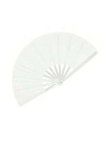 1-4把大号折叠手扇 - 武术扇 - 清凉手持折叠扇，女士手扇，可折叠 - 嘉年华扇 - 大号折叠扇 B | 尼龙复古风扇，适合中国功夫太极舞，圣诞礼物，最佳生日礼物 - 彩色 - 查看 9