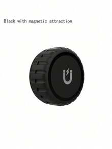 1 pieza Funda protectora anti-pérdida para Apple AirTag, carcasa dura de PC con alta absorción magnética, totalmente impermeable y sellada - Negro - Ver 5