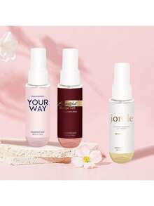 4/1瓶 40ml 高品質粉色無火芳香療癒禮盒，限量版香氛噴霧禮盒，大牌香氛，精選優質成分，大師調配，超值，持久留香 | 適用於臥室、衣櫥、汽車、居家、飯店、辦公室及其他場所，消除異味 | 特別適合旅行、度假使用 | 送禮絕佳選擇 - 多樣化香型 - 查看 5