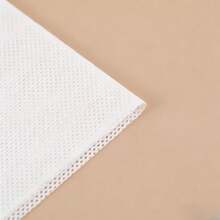 Khăn lau chuyên dụng không xơ 4 lớp, chất liệu không dệt, dùng cho salon và spa, mềm mại, chắc chắn và bền bỉ, không chứa latex, kích thước 2" x 2", 200 miếng. - trắng - Xem 2