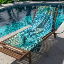 Bohemian Style Mandala Beach Towel - Quick Drying, Soft, Sand-Proof Polyester Blend, Suitable For Pool, Travel, Yoga And Swimming Training - Fashionable And Portable - Bohemia - View 5