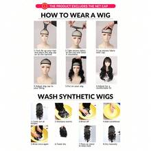 Women's Fashion Wig Baseball Cap, Made Of Synthetic Fiber, Black Hat With Two Braids, Suitable For Daily Life, Work And Holidays - Multicolor - View 7