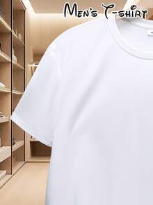 Summer Tops For Women, AT-AT Walking Machine, Fun Printed T-Shirt For Men, Crew Neck And Short Sleeves, Breathable And Casual For Summer, Regular Fit Top, Suitable For Holidays, Parties And Outdoor Activities, Street Fashion And Cool, Birthday Gift, Holiday Gift, Cotton T-Shirt - 白色 - 查看 5