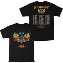 Journeys Final Frontier Tour 2026 Shirt Vintage Rock Band Tour Concert Merch T-Shirt Men Women Black - màu đen - Xem 1