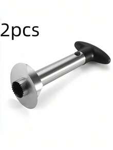 Stainless Steel Pineapple Slicer, Fruit Peeler, Black Pineapple Cutter For Kitchen, Restaurant And Home Use - Multicolor - View 13