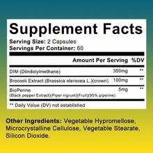 120 Capsules Estrogen Supplement For Women - With DIM & Broccoli Extract, Black Pepper Extract - Support  Mood & Energy Health - 1 Bottle - View 2