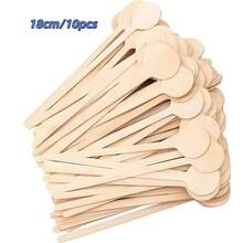 Customized Wooden Stir Sticks, Personalized Name And Date Wedding Tableware, Ideal For Holiday Parties, Coffee Shops And Gifts, Wooden Stir Sticks For Daily Use, Personalized Wedding Table Dishes, Wedding Drink Stir Sticks - Ginger - View 11