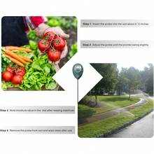 Soil Moisture Meter, Plant Water Monitor, Hygrometer Sensor For Gardening, Farming, Indoor And Outdoor Plants, No Batteries Required - 1 - View 5