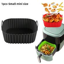 1/2片装空气炸锅硅胶烘焙垫,耐热硅胶蒸垫,烘焙蛋糕模具 - 彩色 - 查看 19