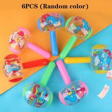 3件套卡通充气锤玩具生日派对礼物铃铛锤气球 - 彩色 - 查看 9