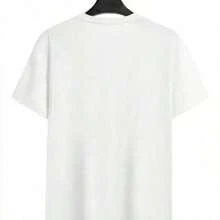 Men's Size T-Shirt, Loose And Breathable T-Shirt; African-American Woman Betty Wearing Brand Apparel; DTF Heat Transfer PNG Sublimation Pattern - trắng - Xem 2