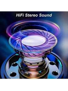 无线蓝牙5.3低音增强全系统兼容皮革防滑设计高清通话耳机，节日礼物 - 查看 2