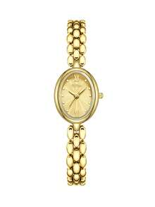 BIDEN 1 pieza Reloj de mujer de cuarzo casual y a prueba de agua, de material de aleación, regalo perfecto para mujeres - Sin Molde - Ver 15
