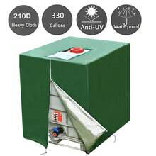 1pc 1000L IBC Tote Tank Cover, Outdoor Water Container Sun Protection, Waterproof Fit For 275 Gallon IBC Tote Tank - Multicolor - View 12