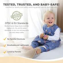 Mama Cheetah Baby Wearable Blanket Baby Sleep Sack Toddler Sleep Sack Baby Sleeping Bag for Newborn Infant Toddler-108 - Con 2.5 Tog de animales forestales - Ver 6