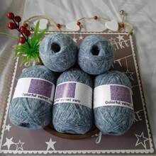 5 cuộn * 40g, sợi polyester 100% mỏng, chất liệu nhung chấm bi, thích hợp cho việc đan móc thủ công, mềm mại khi chạm vào. - A - Xem 12