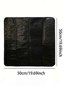 1pc Large Foldable Gardening Mat Black Plant Transplanting Pad, Foldable Portable Thickened Waterproof Gardening Mat, Indoor Succulent Plant Potting Transplanting Tray, Bonsai Tools, Gardening Accessories, Gardening Tools - Multicolor - View 8