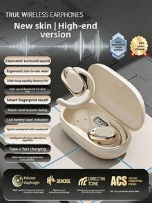 High-Quality Noise-Canceling Bluetooth Headphones For Immersive Music Listening, With Extended Battery Life, Compact Size, And Wireless Design - Nhiều màu - Xem 13