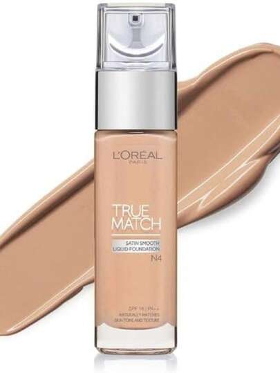L'Oreal 欧莱雅 True Match 粉底液 #N4 裸米色 30毫升/1盎司