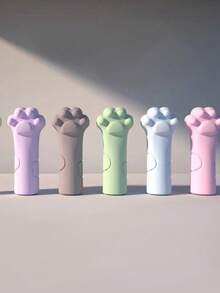 10pcs Silicone Cat Nail Care Tool Protector Sleeves, Random Color - Multicolor - View 4