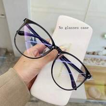 三副时尚眼镜，透明镜片，男女通用，黑色、粉色和透明镜框 - 彩色 - 查看 2