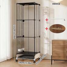 Large Birdcage For Home Use, Suitable For Parrots, Cockatoos, Mynahs, Finches, Breeding Aviary - Assembly Type - View 3