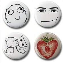 Trâm cài áo họa tiết thú vị, Trâm cài ve áo nữ, Mặt dây chuyền túi xách, Phụ kiện thời trang, Quà tặng thú vị cho bạn bè, gia đình, giáo viên và bạn học - Nhiều màu - Xem 14