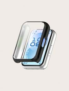 1 chiếc ốp lưng đồng hồ TPU mạ điện thời trang trơn dành cho nam/nữ, tương thích với vòng đeo tay thông minh Band 11, phụ kiện dùng hàng ngày, quà tặng, chống trầy xước. - Ban nhạc 11 - Xem 3