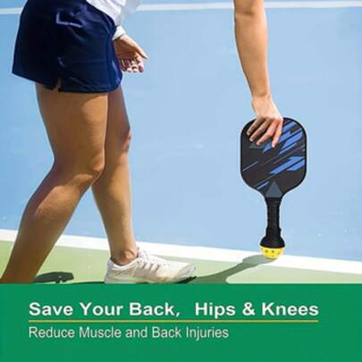 2 buc. Instrument de colectare a mingii Pickleball, pentru sporturi în aer liber, colector de accesorii Pickleball