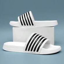 milikuyou Summer Lightweight Unisex Plus Size Sandals, Non-Slip For Outdoor, Beach, Swimming, Wading, Bathroom & Casual Daily Outings, Men's Open Toe Sandals - White - View 4