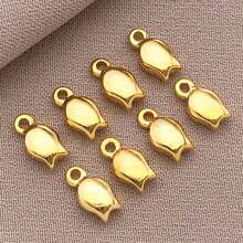 10pcs Premium Gold DIY Jewelry Charms Set – Heart, Star & Teardrop Pendants For Handmade Bracelets, Necklaces & Earrings – Perfect For Valentine's Day, Birthday & Wedding Gifts - Gold - View 7