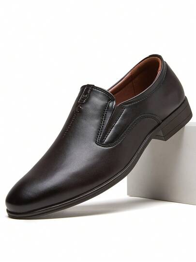 DESAI Giày lười nam đa năng, kiểu dáng tối giản, nhẹ nhàng và thoải mái, phù hợp cho công việc, đi làm, họp hành và các sự kiện trang trọng.