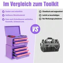 5 Superficie de trabajo ChouTiShi encendida. Trabajo. Talismán, superficie de trabajo y compartimento de vela guardados, maquillaje encendido. - Púrpura - Ver 5