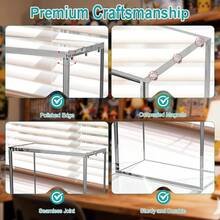 Estuche protector ETB de coleccionista, caja de exhibición apilable de acrílico con tapa magnética, resistente a los rayos UV de 8 mm + 5 mm de grosor premium - Estuche ETB (esquinas redondeadas) - Ver 6