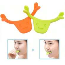Silicone Facial Muscle Training Device For Smile Improvement - Multicolor - View 1
