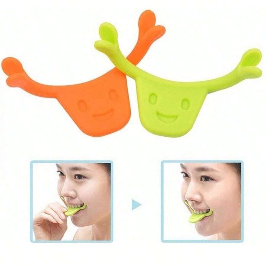 Silicone Facial Muscle Training Device For Smile Improvement - Multicolor - View 1
