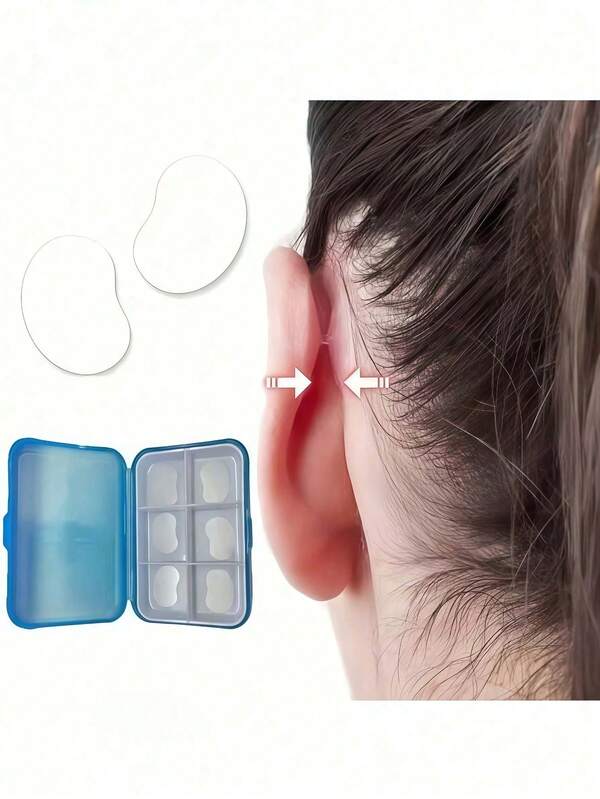 6pcs V-Shaped Ear Tapes With Ear Shaping Cuts, Suitable For Daily Makeup, Parties, Weddings, Shopping, Dates, Galas, Team Building, Festivals, Mother's Day Gifts, Graduation Gifts, Holiday False Lashes, Dance Makeup, Dance Parties. Cosmetics, Affordable, Room Decor, Vanity, Travel, Bedroom, Makeup Accessories, Inexpensive, Christmas Gifts, Cosmetics, Makeup Tools, Bargains, Gifts, Women's Gifts, Christmas Gifts. Random Styles May Be Included.