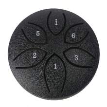 6/13 Handpan Drum For Beginners! Steel Tongue Drum, Meditation Drum, Zen Percussion Instrument, Yoga & Healing Gift - Multicolor - View 9