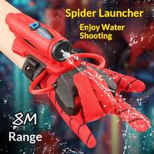 Lanzador de pistola de agua en forma de araña, juguete tecnológico, pistola de agua tipo superhéroe, accesorio de enfriamiento de verano para niños - Multicolor - View 4