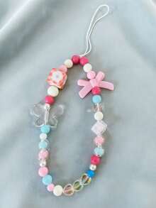 串珠链条挂绳，通用手机壳及相机配件挂绳 - 彩色 - 查看 8