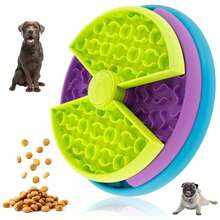 Slow-Feeding Dog Bowl Reduces Boredom And Anxiety; Food-Enhancing Feeder Suitable For Small/Medium/Large Dogs; Non-Slip Interactive Puzzle Game Extends Mealtime, Improves Digestion, Dog Enrichment Toy And Adds A Richer Experience. - Add as Needed - View 9