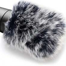 Filtro antipop de peluche para micrófono S M 58 - Pantalla anti-viento Deadcat personalizada y amortiguador de viento para micrófono dinámico cardioide de instrumento S M-58 - Unitalla - Ver 5