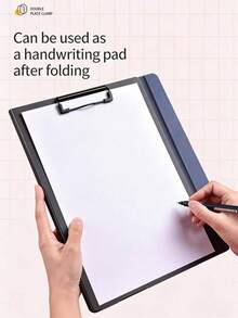 Carpeta de archivo A4, organizador de documentos de negocios, portapapeles de escritura, portafolios de currículum, sujetapapeles de examen - Talla única para todos - Ver 3