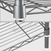 5 Tier Silver Metal Storage Rk Shelving Wire Shelf Kitchen Office Unit Stand. - Multicolor - View 6