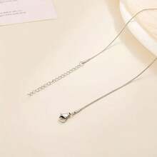 10 chiếc dây chuyền tròn bằng thép không gỉ hình rắn, phụ kiện làm trang sức DIY - 10 CHIẾC xích xương rắn 40+5+ cái - Xem 2