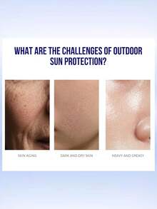 妮维雅防晒保湿乳液，专业防晒护理，哑光妆效，SPF50+ PA+++，轻盈透气质地，8小时不油腻，3D立体防护，抗光老化，控油哑光，适合敏感肌肤 - 密集多重光護防曬乳50ml - 查看 2
